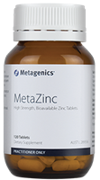 MetaZinc 120 Tablets