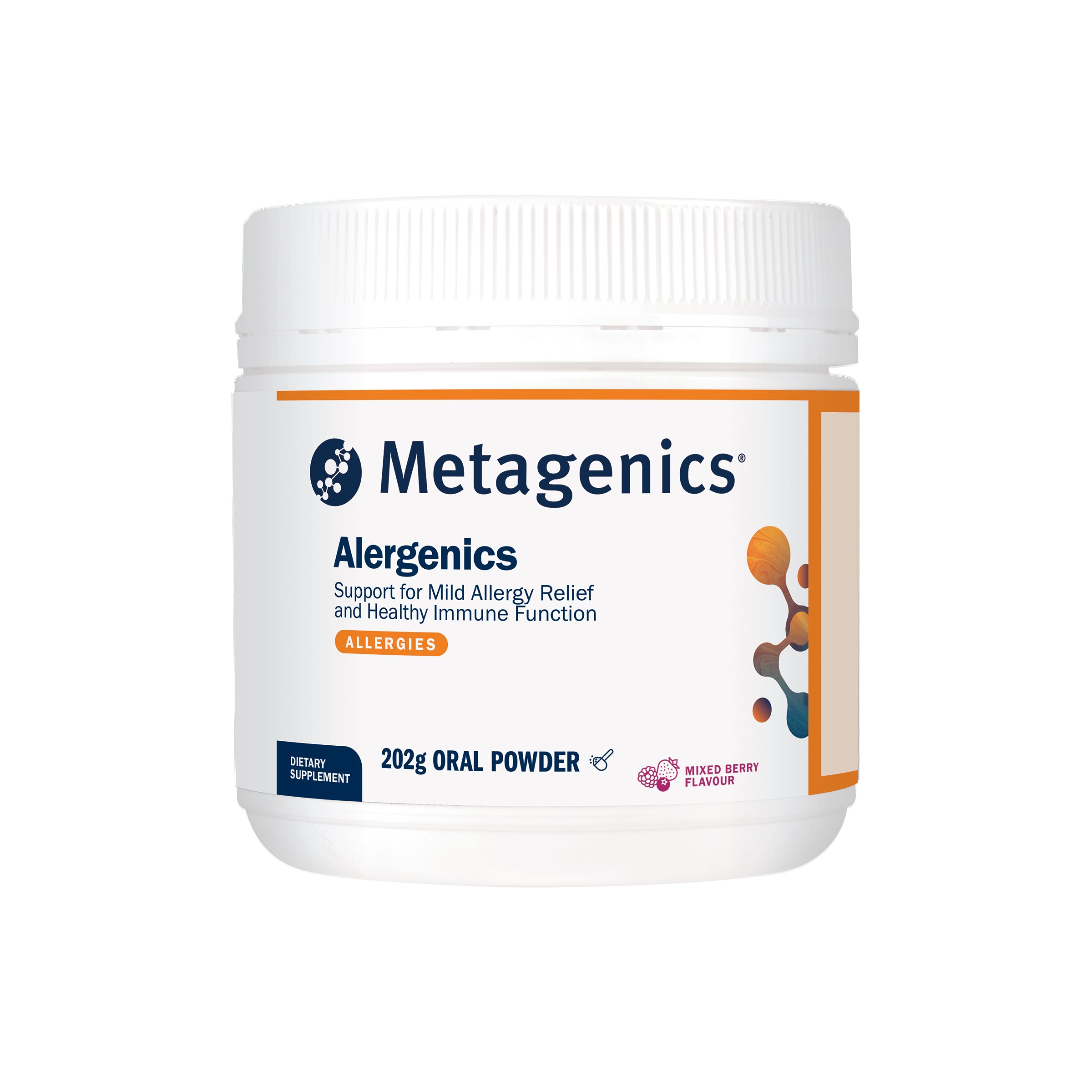 Metagenics Alergenics Mixed Berry 202g Powder